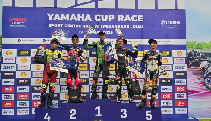 Hasil Final Yamaha Cup Race (YCR) Pekan baru 18 Mei 2025
