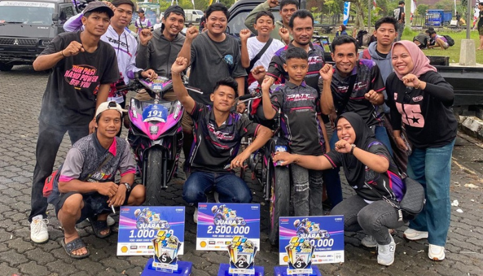 Bikin Heboh Yamaha Cup Race 2025! Tim PMTECH Siak Riset Mesin Sendiri dan Sukses Naik Podium