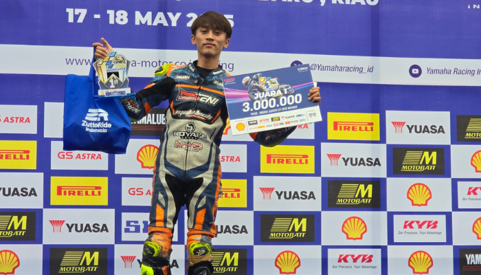 Mekanik Jawa, Hati Sumatera! Zaky Ramadhan Juara YCR5 Bareng Korekan Gahar Imam Castro