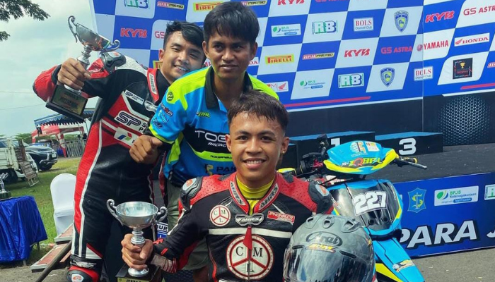Toger Racing Bangkit! Dua Pembalap Muda Asal Madura Curi Perhatian di Motoprix 2025 Surabaya