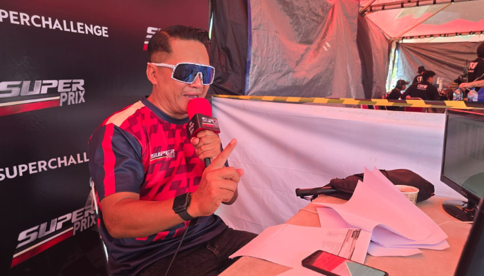 Dari Tanah ke Aspal: Jamil Unjuk Gigi Jadi Komentator Road Race Super Challenge Super Prix 2025