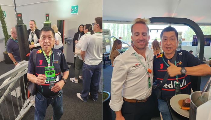 Bos Suhandi Totalitas! Dari Paddock F1 Italia ke Motoprix Bangkinang Demi Timnya