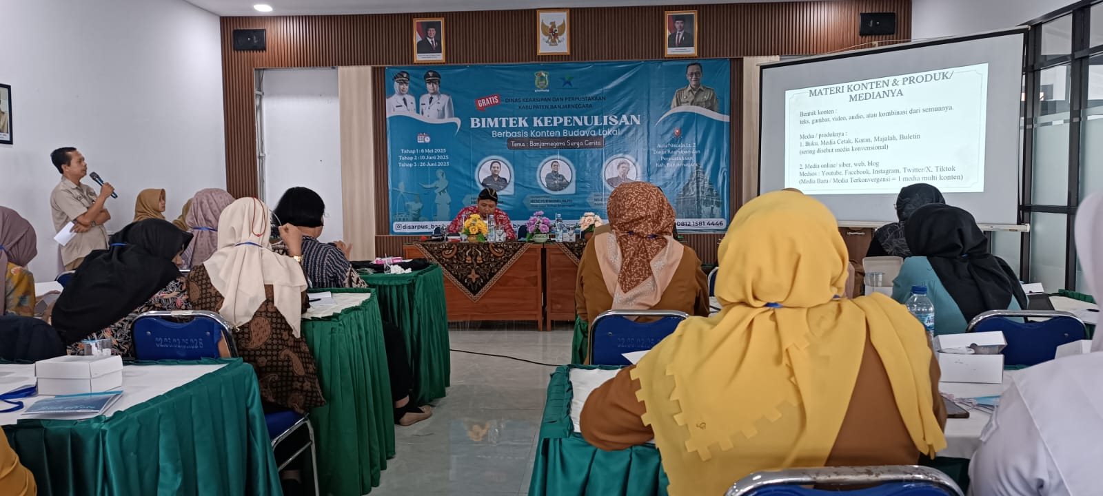 Bimtek Kepenulisan Ingin Membuat Cerita Banjarnegara Mendunia
