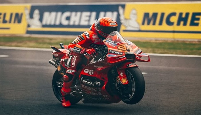 Marquez Akui Honda Lebih Kencang dari Ducati di Le Mans