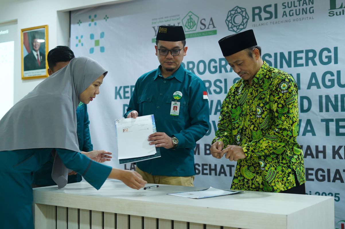 RSI SA Semarang dan DMI Jateng Berkolaborasi Tingkatkan Dakwah Kesehatan melalui Program Sinergi Umat