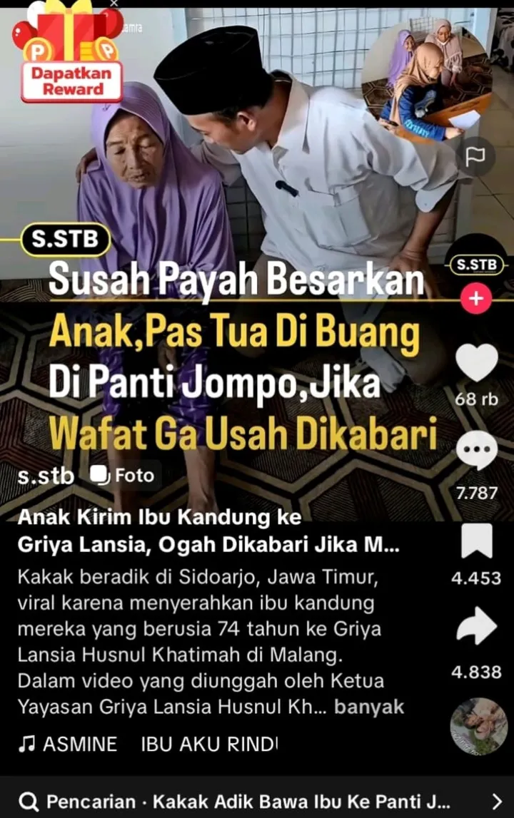 Kisah Pilu Nenek Nursikah: Diserahkan Anak Kandung ke Griya Lansia Tanpa Hak Diberitahu Saat Wafat