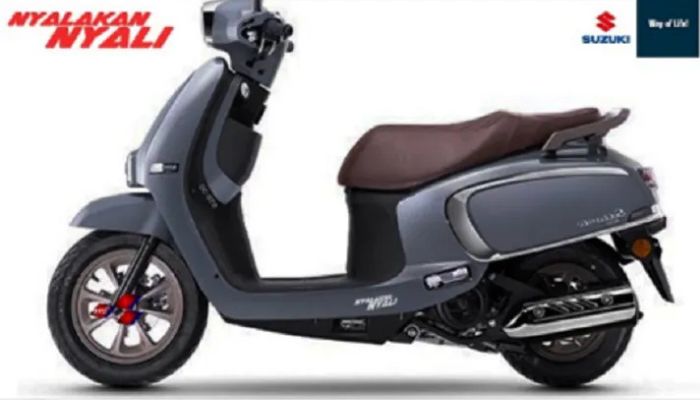 Gebrakan Suzuki US125T Soltanto 2025, Skutik Retro Modern Penantang Vespa dan Scoopy