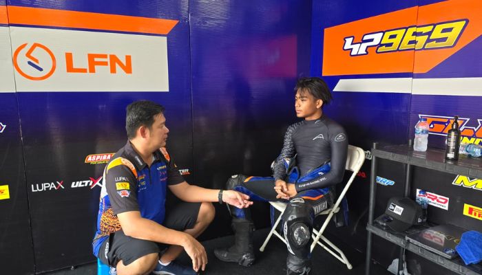 Robby Sakera Raih Pole Position di Kelas NS250 Mandalika Racing Series 2025 Seri 2