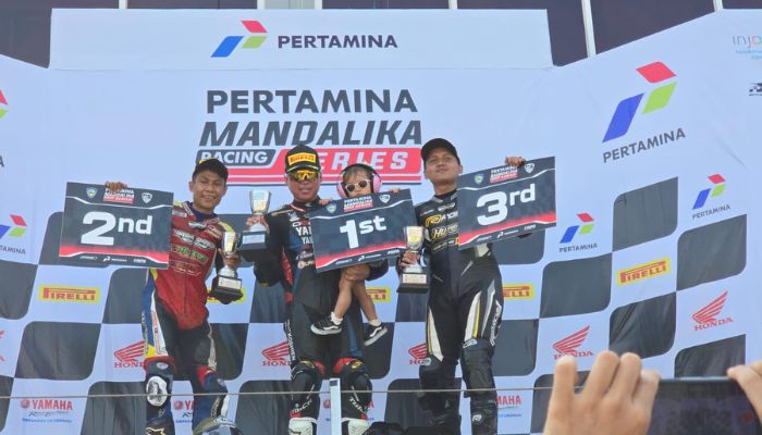 Eric Saputra Bangkit dan Juara! Bawa Putri Tercinta ke Podium Sport 250 cc Community MRS 2025 Seri 2