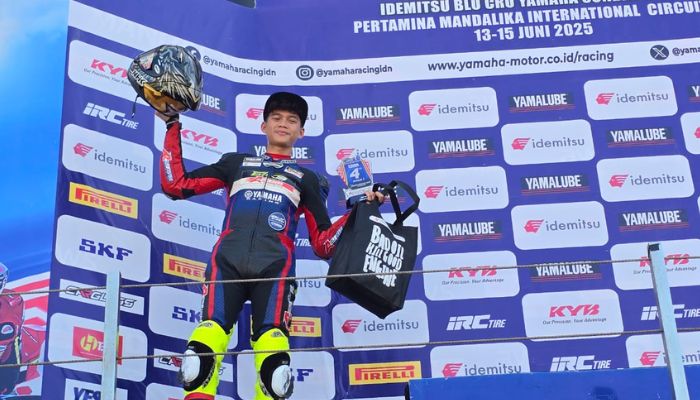 Argiya Farel Cetak Podium