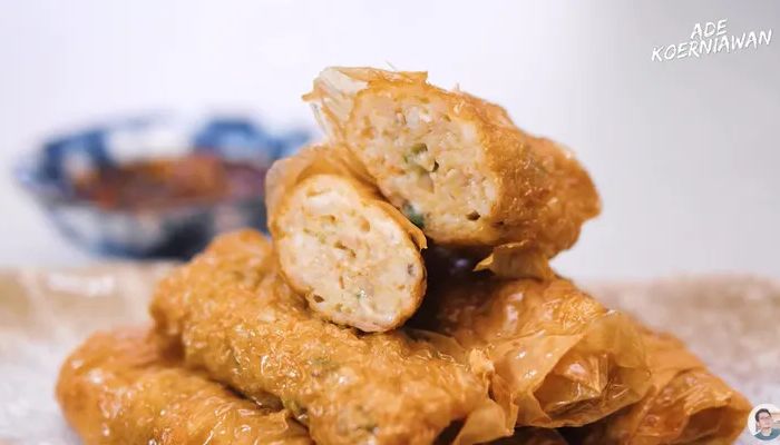 Lumpia Kulit Tahu Isi Ayam dan Udang, Resep Camilan Enak yang Gampang Dibuat di Rumah
