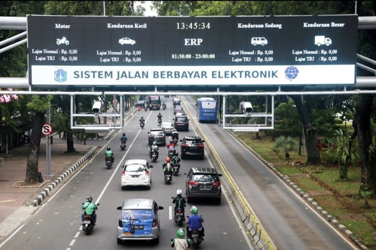 Sistem Jalan Berbayar Elektronik, atau Electronic Road Pricing (ERP), tengah jadi sorotan