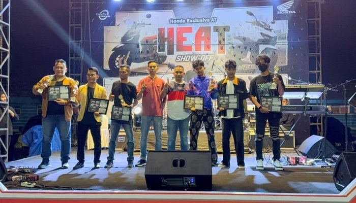 Honda Exclusive AT HEAT Ramaikan Tembilahan dengan Promo dan Hiburan Spektakuler