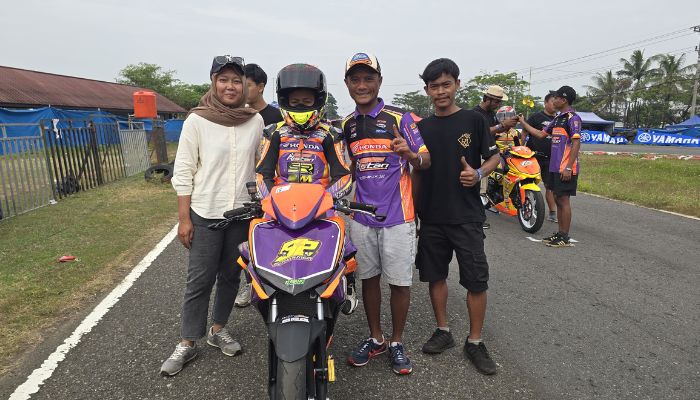 Honda 86 Ristan Milik Oki Ristan Makin Progresif di Motoprix 2025, Fokus Engine Jelang Seri 3 Subang