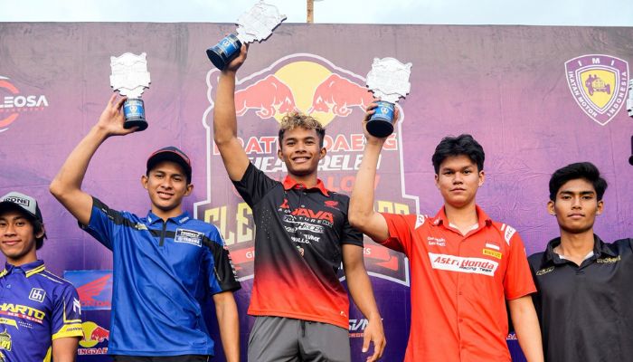Double Podium di Magelang! Arsenio dan Honda CRF250R Unjuk Gigi di Kejurnas Motocross 2025