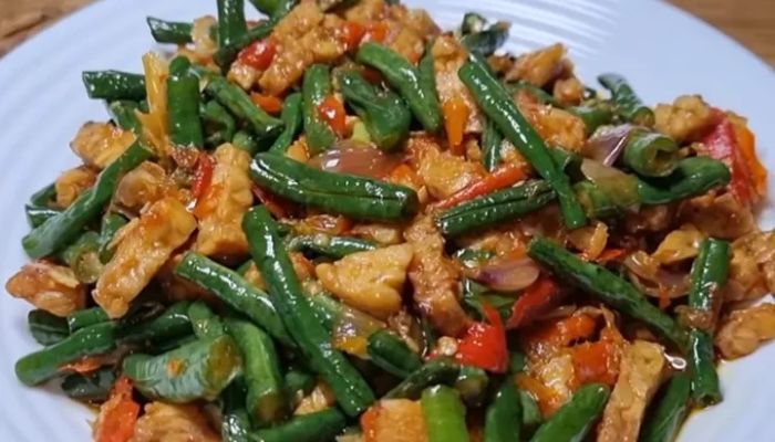 Oseng Tempe Kacang Panjang