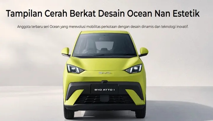 Lebih Murah dari Brio! BYD Atto 1 Tampil Futuristik, Super Senyap dan Warna Anak Muda Banget