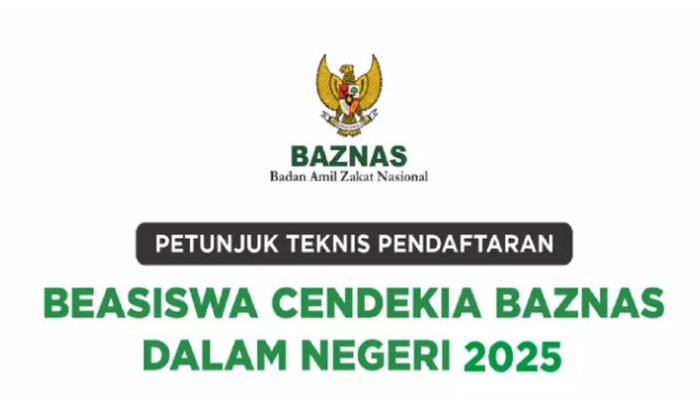 Beasiswa Cendekia Baznas 2025 Resmi Dibuka! Dapat Dana Kuliah Rp4 Juta per Semester, Ini Syarat dan Jadwal Seleksinya