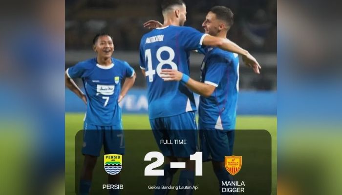 Persib Bungkam Manila Digger 2-1 di GBLA, Tiket Babak Grup ACL II di Genggaman