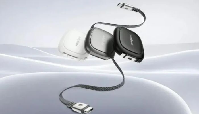 Lenovo Thinkplus Qingfeng 240W Retractable Cable: Kabel Charger Super Cepat untuk Laptop, HP, dan Gaming