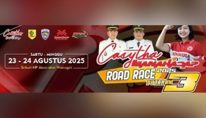 Casytha Manahadap Road Race 2025 Seri 3: Wonogiri Siap Jadi Pusat Panas Balap Jalanan Jawa Tengah