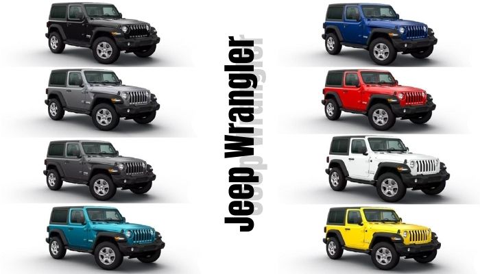 8 Pilihan Warna Jeep Wrangler 2025: Dari Elegan Hitam hingga ‘41 Green ala Militer!