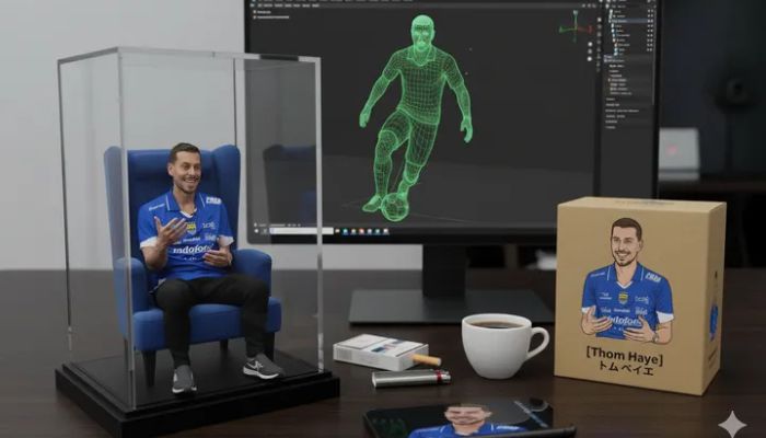 Action Figure Pakai Gemini AI