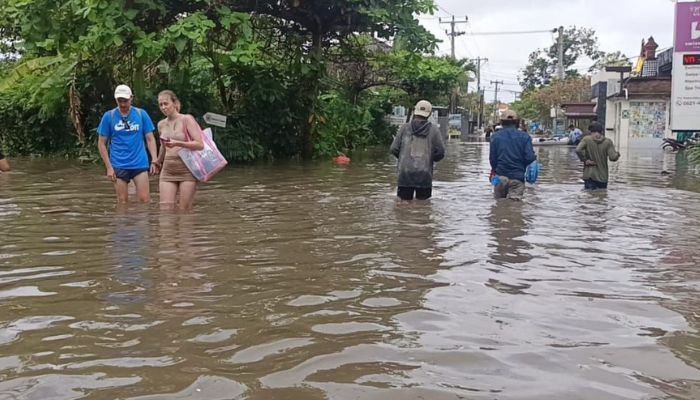 Tragedi Banjir Denpasar: Ruko Ambruk, 4 Orang Meninggal Dunia