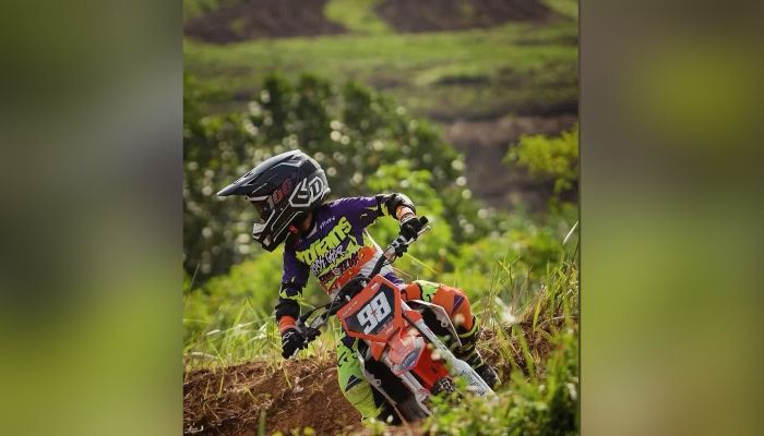 Debut Fantastis! Elliot Roland Langsung Jadi yang Tercepat di Time Practice SE 65CC Novice Cleosa Series x Kejurnas MX 2025