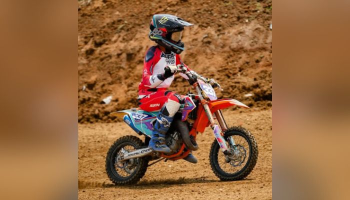 Isyarat Juara? Ahmad Aufar Puncaki Time Practice SE 65CC Pro di Cleosa Series x Kejurnas MX 2025 Semarang