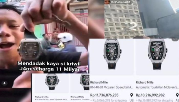 Jam Tangan Richard Mille Rp11,7 Miliar Milik Ahmad Sahroni Dijarah Massa, Koleksi Mewah Raib