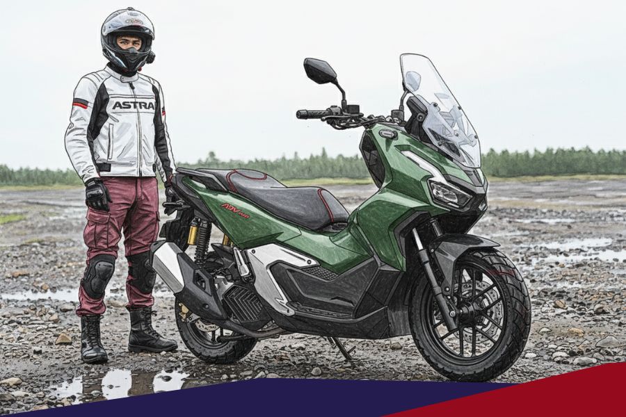 New Honda ADV160, Skutik Asyik untuk Sang Penjelajah