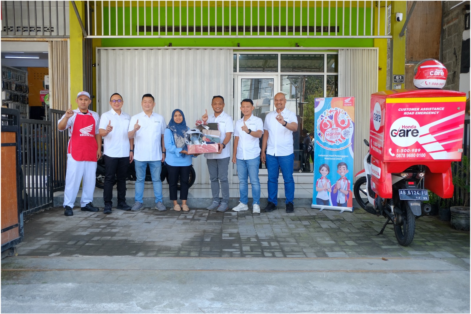Astra Motor Yogyakarta Ajak Satukan Hati, Satukan Semangat di Hari Pelanggan Nasional 2025