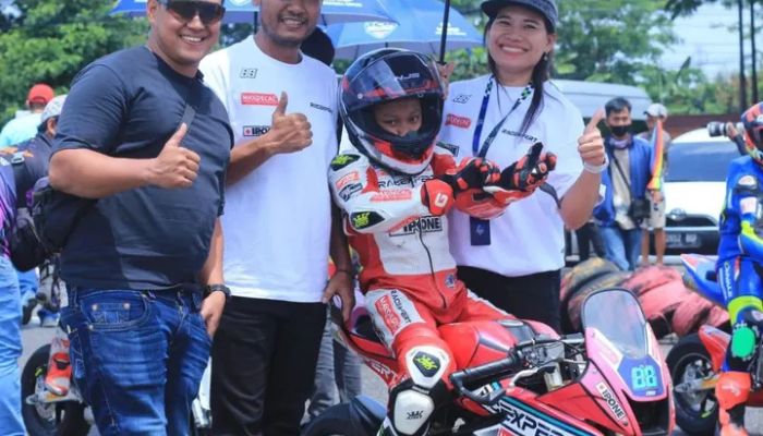 Alvin Keanu Panaskan Final FIM MiniGP Boyolali! Siap All Out Demi Podium Penutup Musim 2025