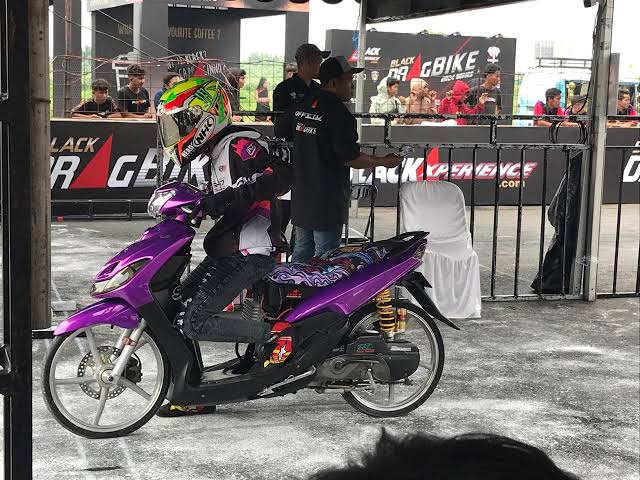 Sirkuit NP Menara Pandang Siap Panas! Black Drag Bike Digelar Meriah