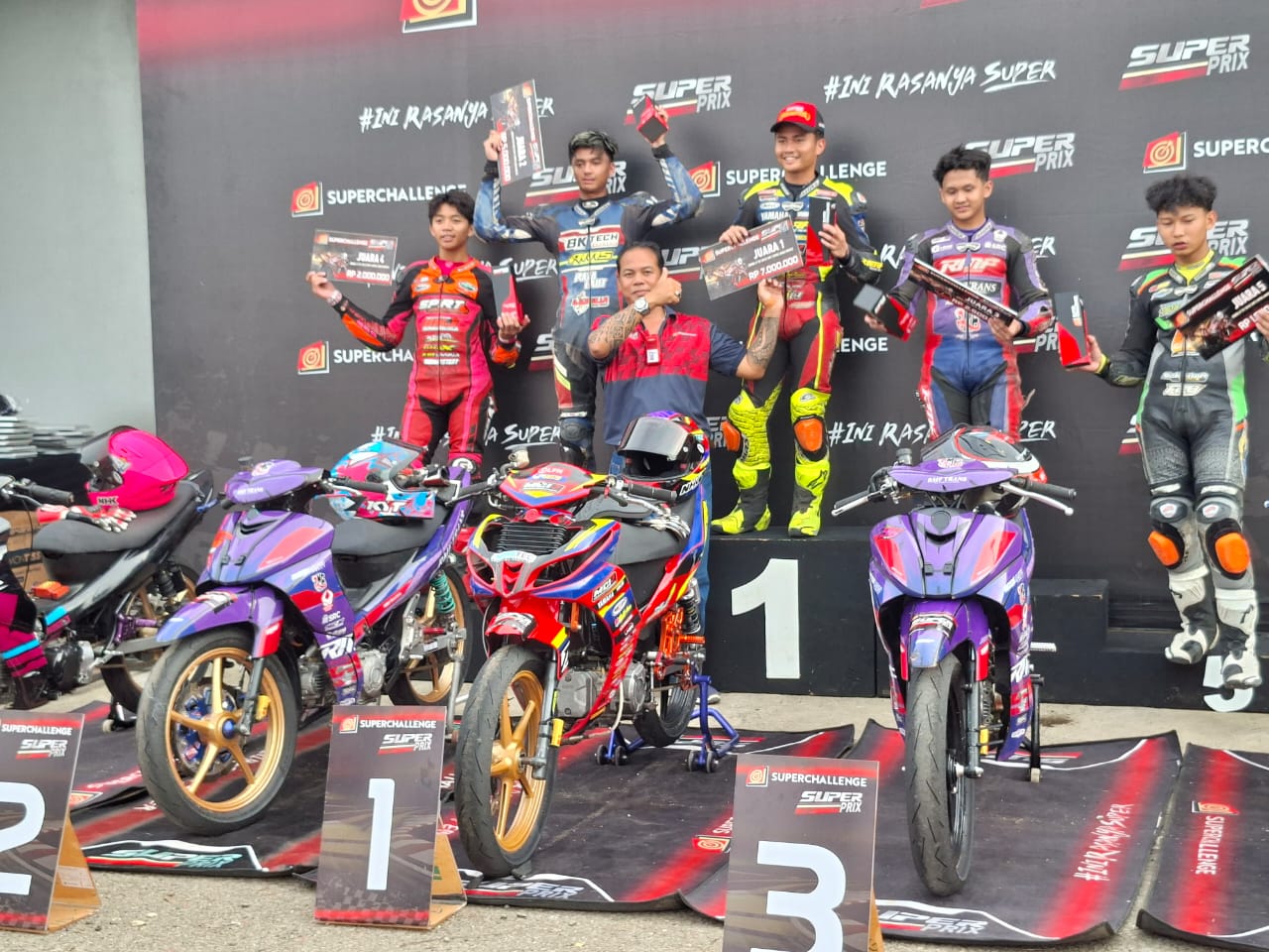M. Jordan Kuasai Final Superprix MP2 Novice: Ziear Racing Team Raih Podium Tertinggi!