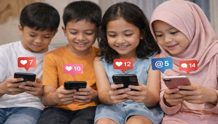 Anak Dilarang Pakai IG dan TikTok? Kemenkes Ungkap Risiko Candu Media Sosial pada Anak